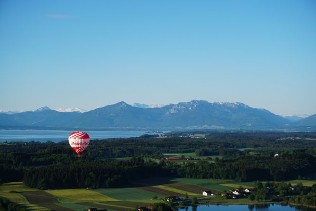 Ballonfahren im Chiemgau