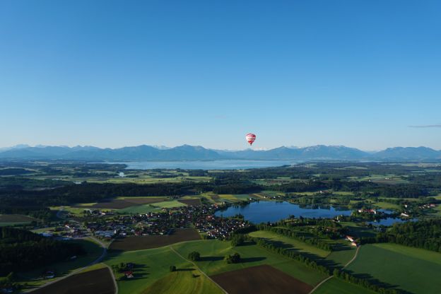 Ballonfahren im Chiemgau