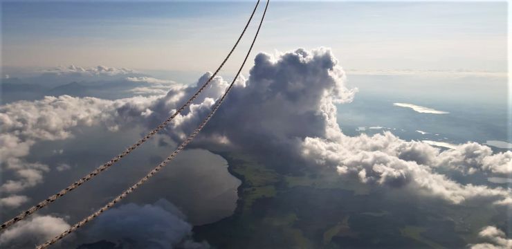 Wolkenspiel über dem Chiemsee 